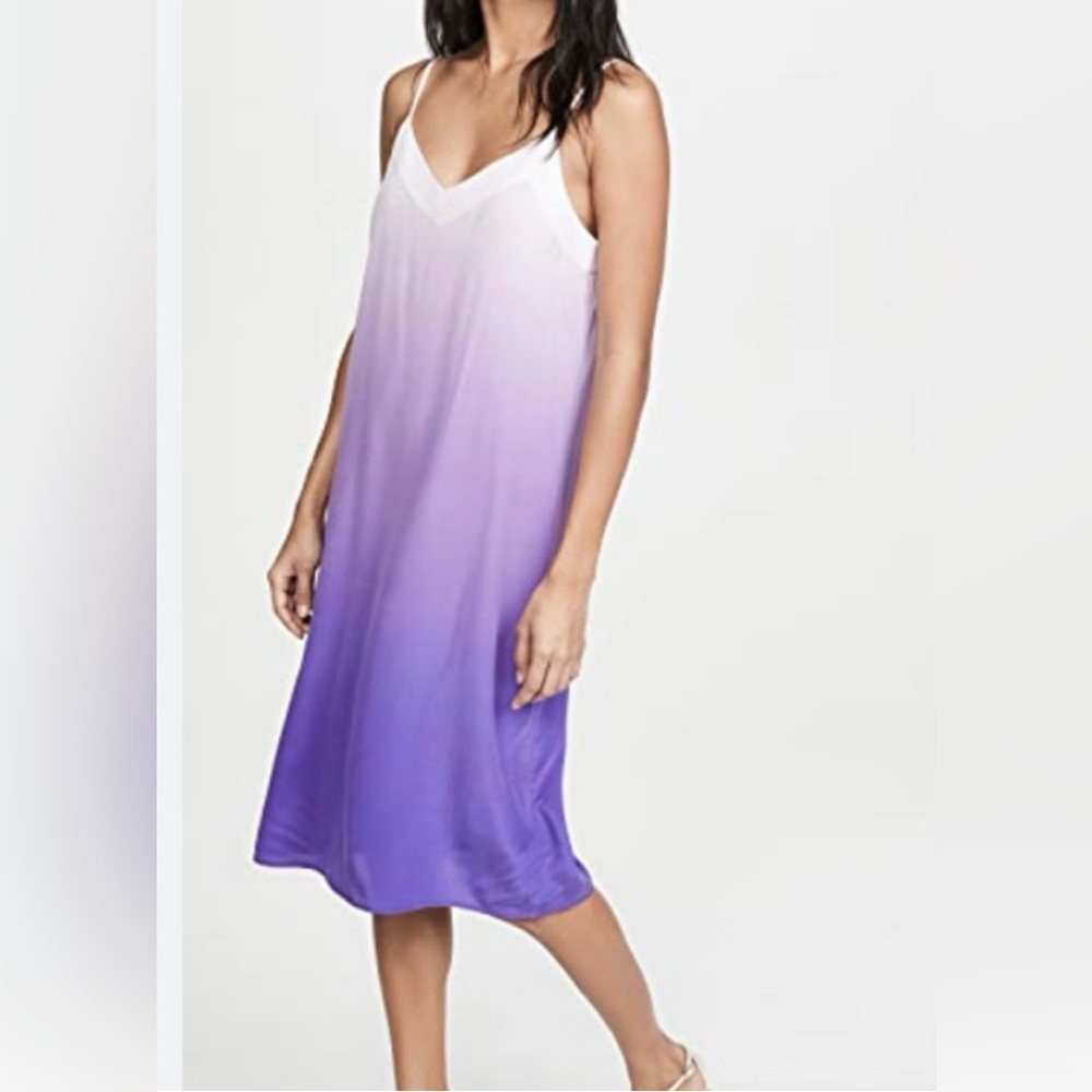 NWT Equipment Silk Ombré Slip Dress - Medium